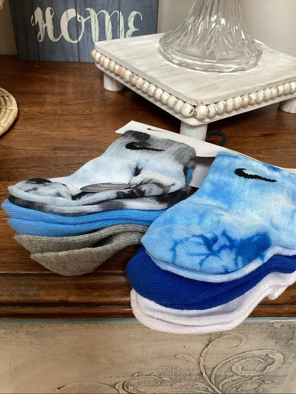 Nike 6 pairs of lightweight ankle socks. Infant 12-24 months. ❗️NEW❗️